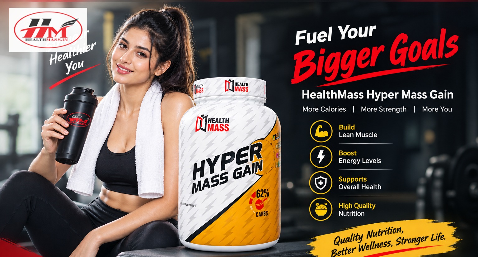 HealthMass fitness and nutrition cover